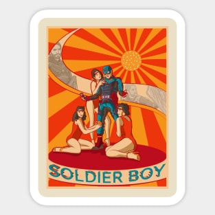 soldier boy - the boys amazon Sticker